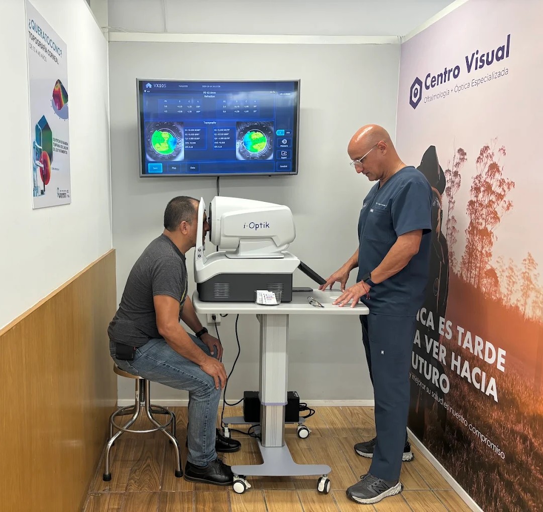 Consulta visual en Ópticas Jarmar